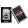 Encendedor ZIPPO 200HD-H252 C/Diseño Plata 0