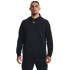 UA Rival Fleece Hoodie-YLW BLK-001