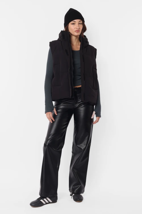Top Alanis Gris Plomo
