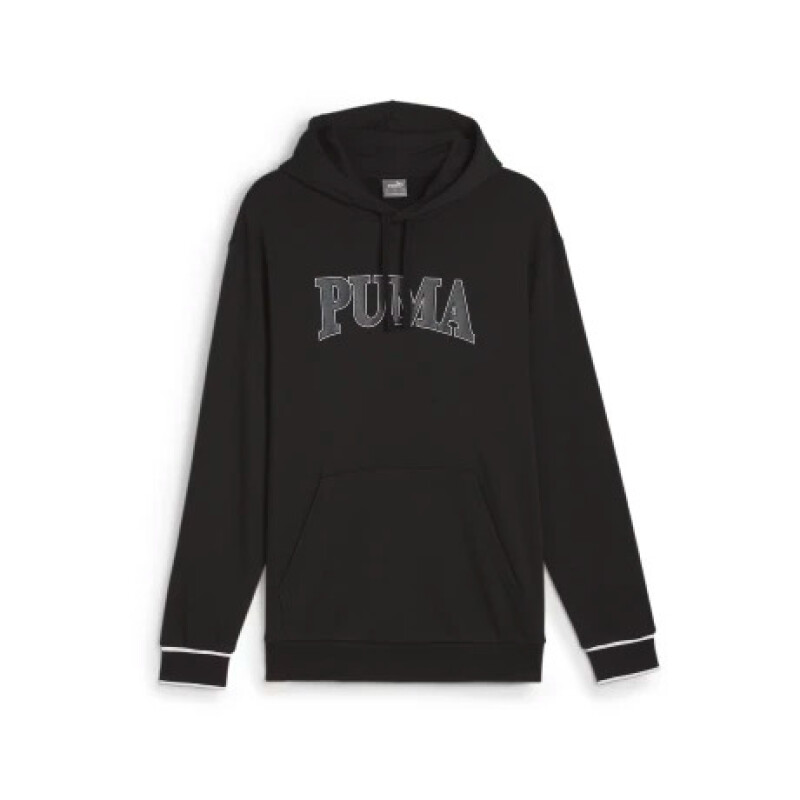 M PUMA SQUAD HOODIE TR Negro