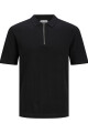 PLAYERA POLO DE PUNTO EMIL Black