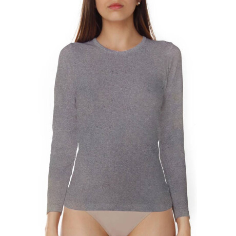 Camiseta abrigo prili Gris melange