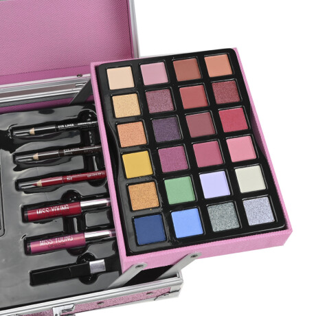 Petaca Maleta De Maquillaje Missyoung 68 Pzas Dorada