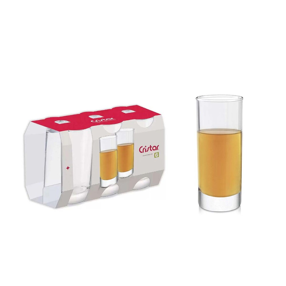 Set vasos Lexington 70 ml x6 CRISTAR Set vasos Lexington 70 ml x6 CRISTAR