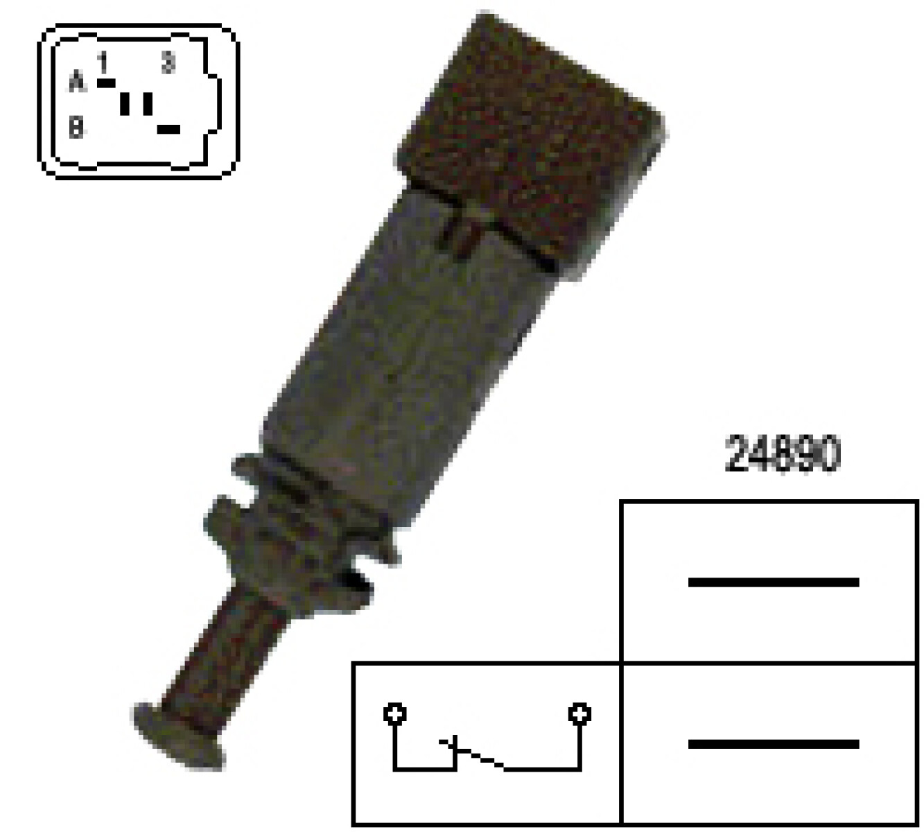 BULBO INTERRUPTOR - LLAVE FRENO RENAULT CLIO KANGOO MASTER 3RHO 