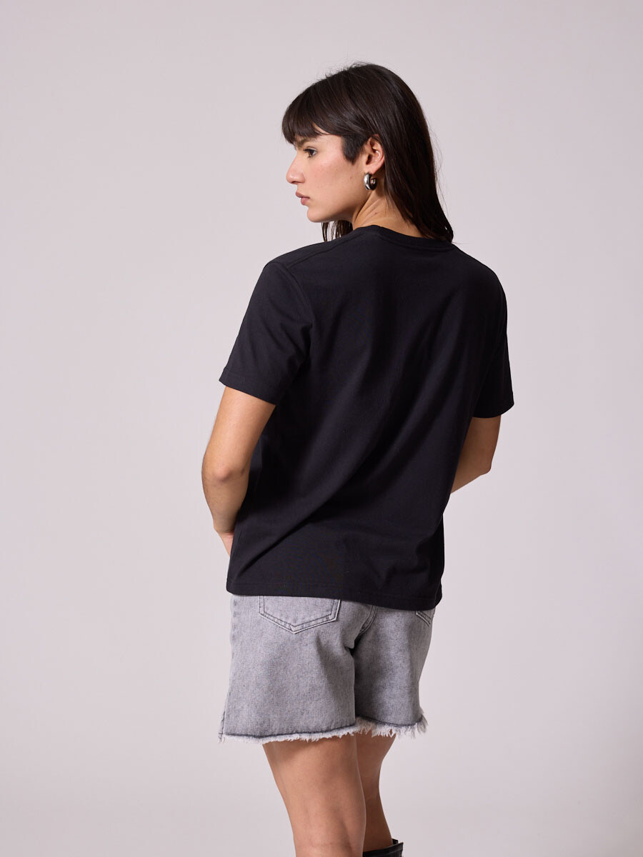 T-SHIRT CRUMI DIXIE Negro