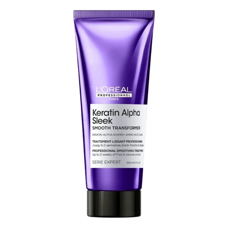 Tratamiento Smooth L'Oréal Prof Keratin Alpha Sleek 200ml Tratamiento Smooth L'Oréal Prof Keratin Alpha Sleek 200ml