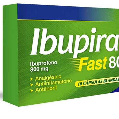 IBUPIRAC FAST 800 MG X 10 CAPSULAS BLANDAS IBUPIRAC FAST 800 MG X 10 CAPSULAS BLANDAS