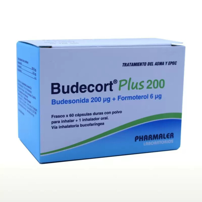BUDECORT PLUS 200 INHAL. ORAL CJ X 60 CÁ única