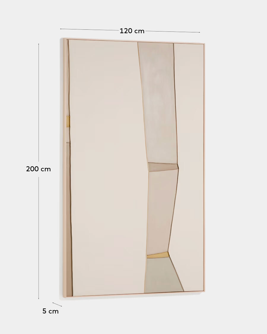 Cuadro abstracto Deravia 120 x 200 cm