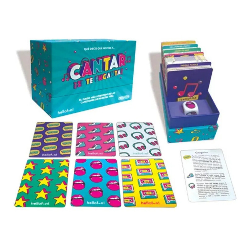 Juego De Mesa Cantar Si Te Encanta Toyco +14 años Juego De Mesa Cantar Si Te Encanta Toyco +14 años