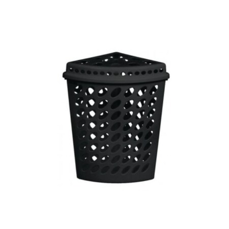 CESTO ROPA TRIANGULAR PLASNEW 43.7LTS NEGRO CESTO ROPA TRIANGULAR PLASNEW 43.7LTS NEGRO
