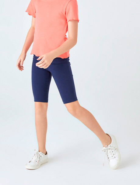 BERMUDA BÁSICA AZUL OSCURO