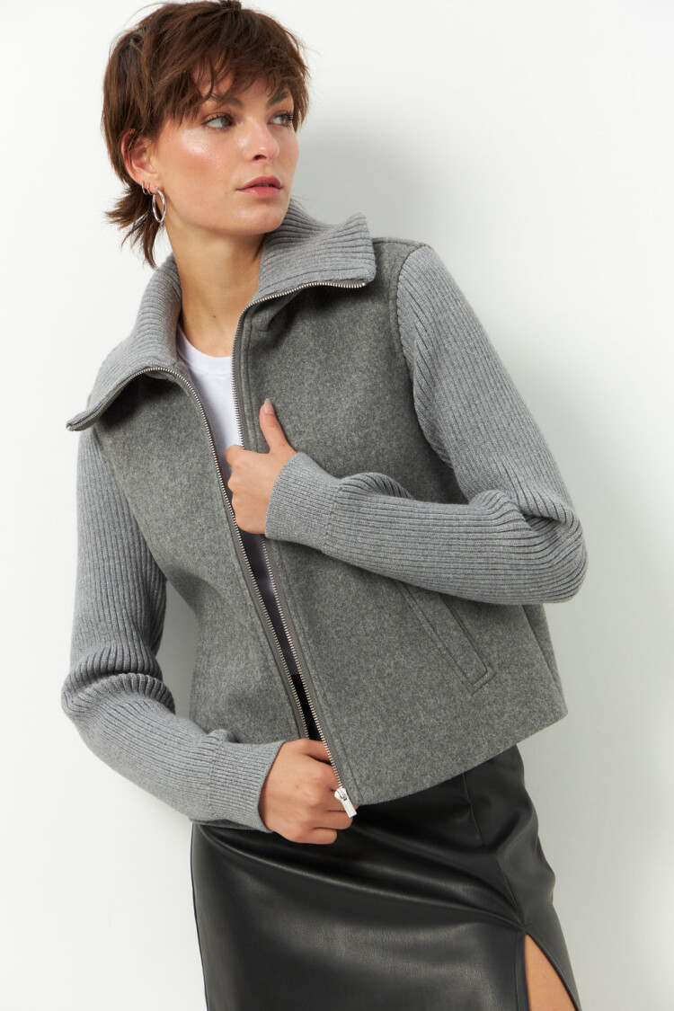 TAPADO NAILA Gris Melange