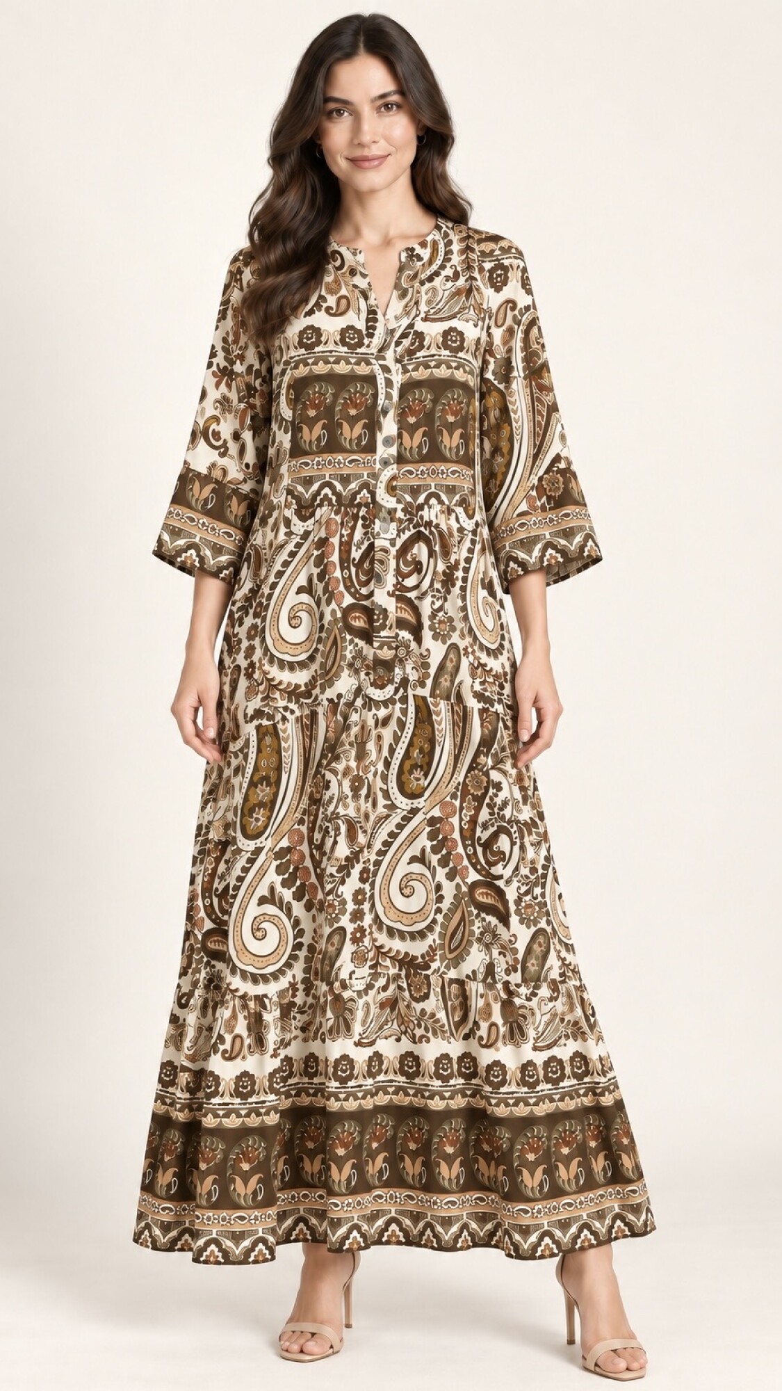 Vestido Mage Marrón