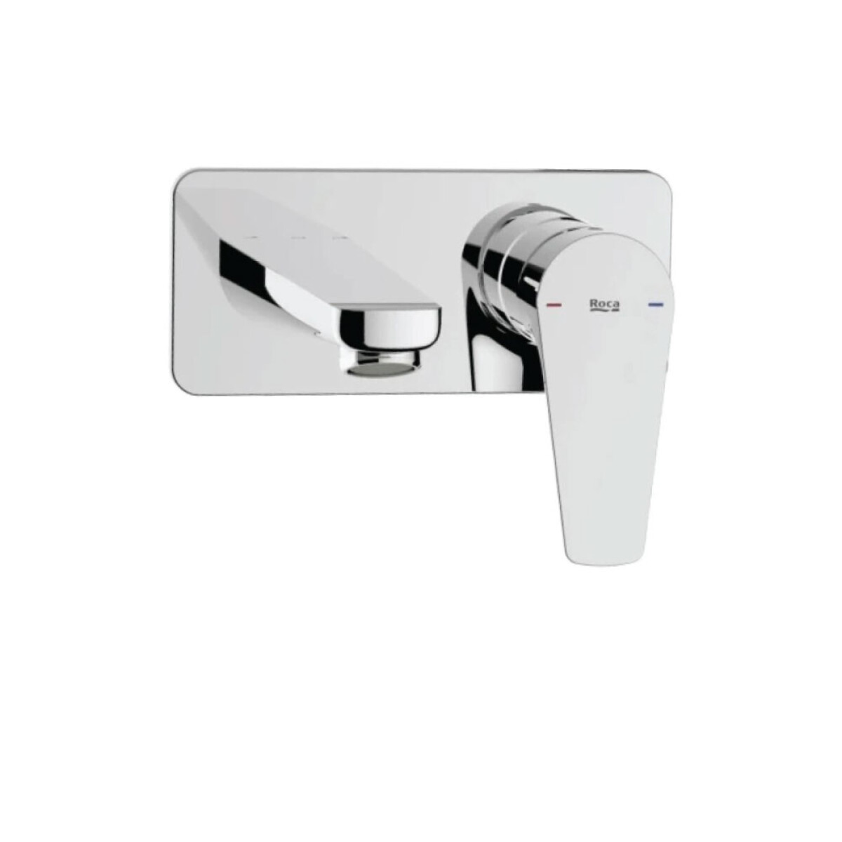 Grifería de Lavatorio para Pared Monocomando Cromado Linea Atlas 