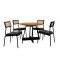 Juego de comedor - Lux Atria Negro