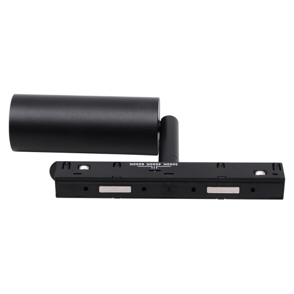 Spot Led p/riel magnet. 10W 700lm 3tonos 24° negro ZU0531