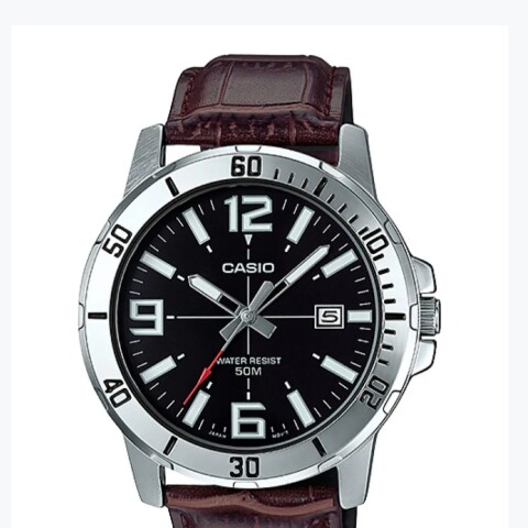 Reloj CASIO correa cuero marrón Reloj CASIO correa cuero marrón