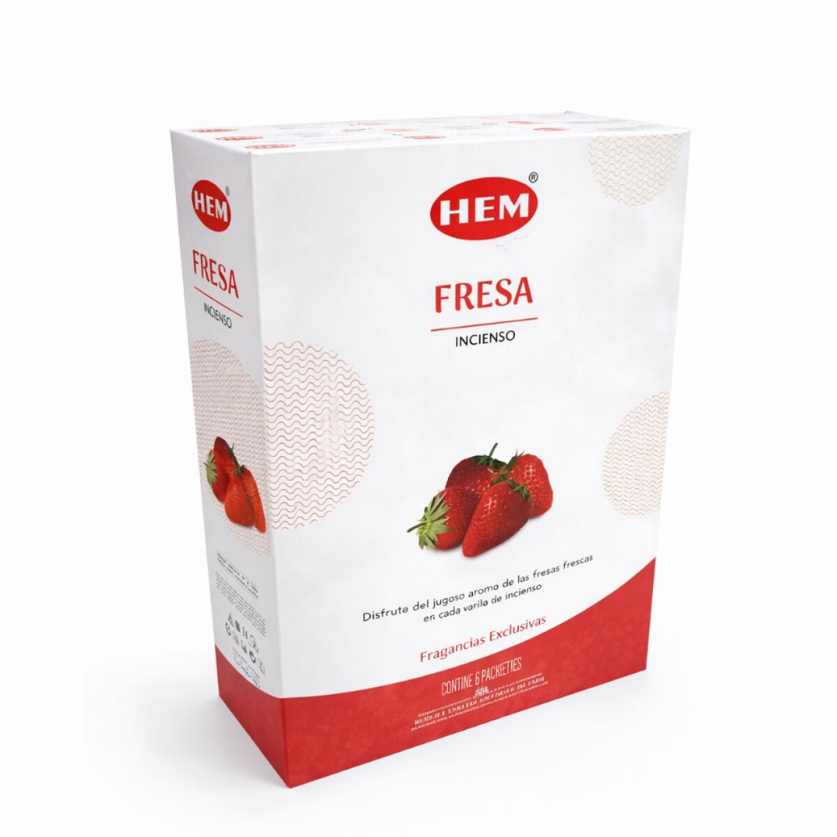 INCIENSO HEM PREMIUM 25 GR - CAJA X12 - Frutilla 