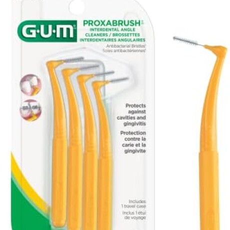 GUM INTERDENTALES ANTIBACTERIAL CON MANGO ANGULADO N°3012 0.9mm GUM INTERDENTALES ANTIBACTERIAL CON MANGO ANGULADO N°3012 0.9mm