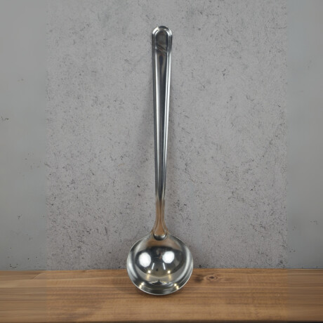 Cucharón 26,3cm acero inoxidable PLATEADO
