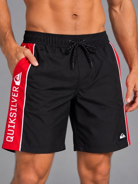 SHORT QUIKSILVER 80550 BAÑO NEGRO