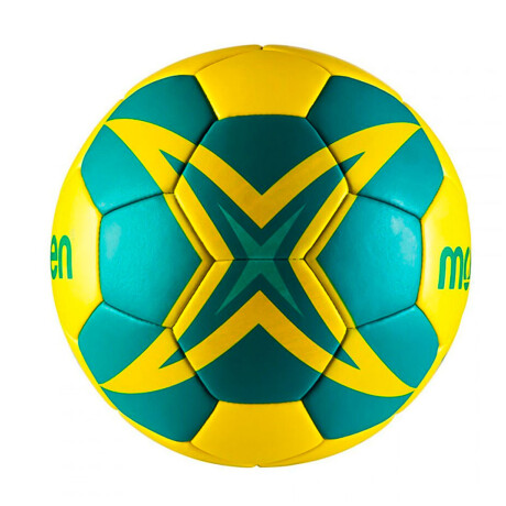 Pelota Handball Molten N3 Profesional PU Original Amarillo-Verde