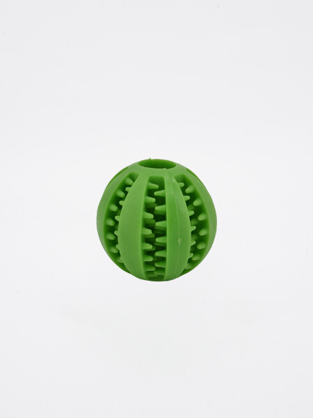PELOTA LIMPIADORA DE DIENTES 15 X 9.8 CM (12) MD VERDE