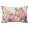 COJIN RECT ESTAMP FLOR ROSA 40X60CM Unica
