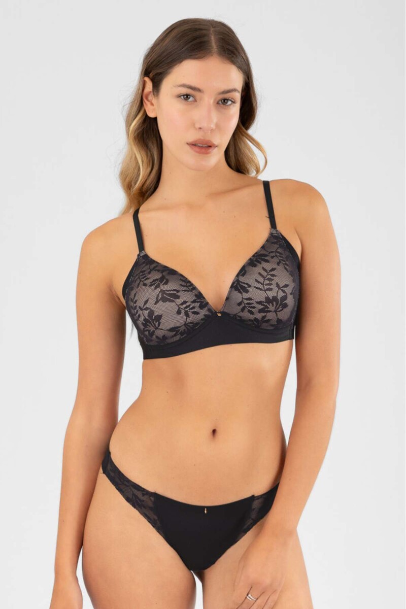 Soutien triangulo preformado canna - Negro 