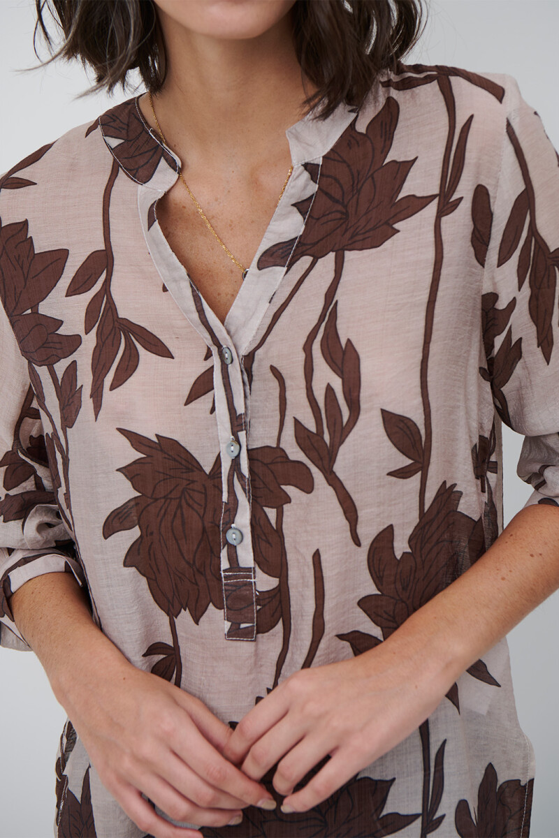 CAMISA TULIPA NATURAL