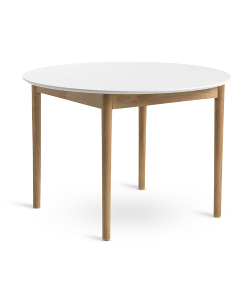 Mesa de comedor MARSTRAND Ø110/110x200 bl Mesa de comedor MARSTRAND Ø110/110x200 bl
