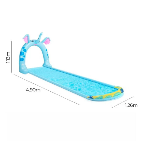 Tobogán Acuático Jilong Deslizador Agua Inflable 5M Tobogán Acuático Jilong Deslizador Agua Inflable 5M