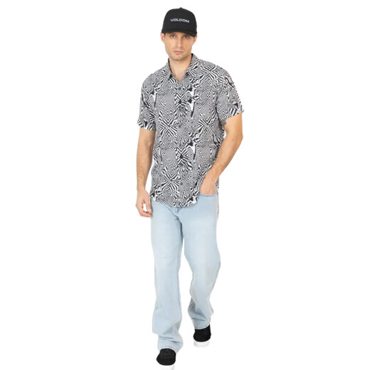 Camisa Volcom Meltdown - Multicolor Camisa Volcom Meltdown - Multicolor