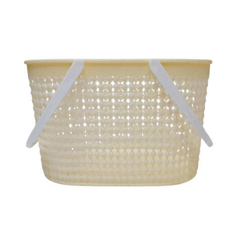 OUTLET Canasto cesto organizador c/ asas 28*20*15 cm Outlet Canasto Cesto Organizador C/ Asas 28*20*15 Cm