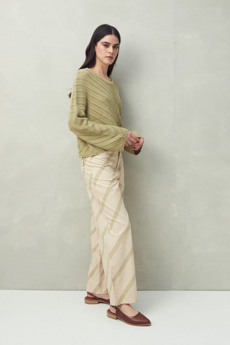SWEATER CAPUCINE Verde Oliva