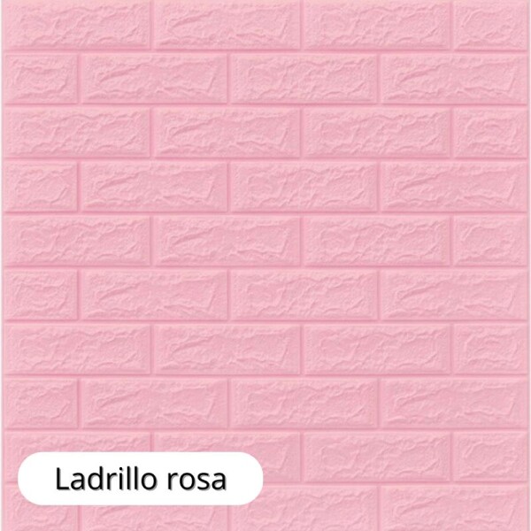 REVESTIMIENTO AUTO ADHESIVO 3D 70 X 77 CM X 3 MM - LADRILLO X 10 UNIDADES REVESTIMIENTO AUTO ADHESIVO 3D 70 X 77 CM X 3 MM - LADRILLO X 10 UNIDADES