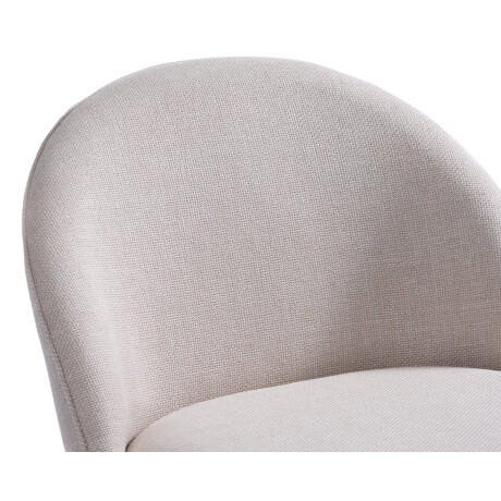 Sillon Thorup 1 Cuerpo Tela Beige/Color Roble