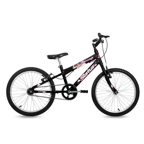 Bicicleta Montaña Rod 20 Niña Status Belíssima Mtb Negro