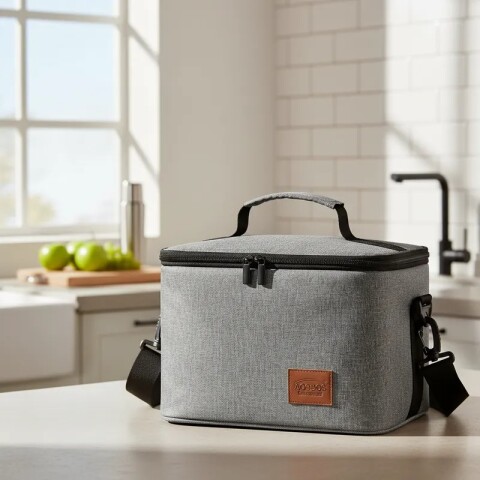 Bolso Lunchera Termica 12 Lts GRIS