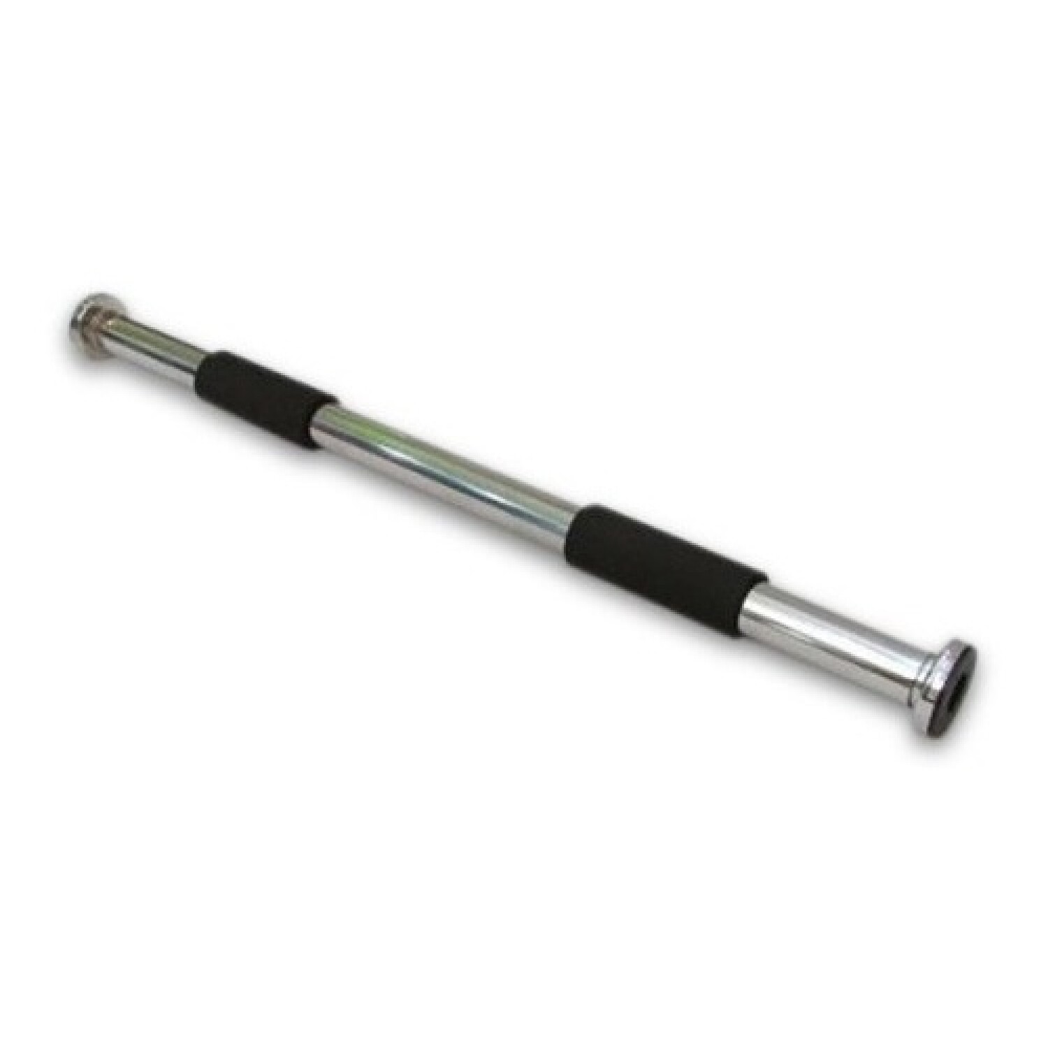 Barra cromada ajustable para puerta Electroventas