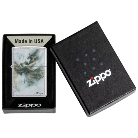 Encendedor Zippo Plata C/Diseño 0