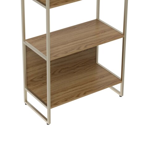 BIBLIOTECA MDF-Y-METAL VOSS