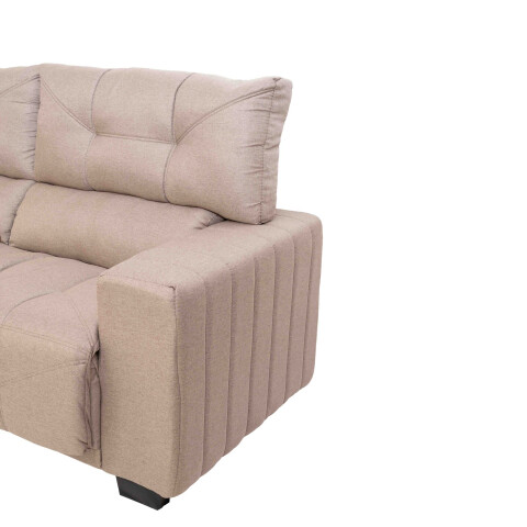 HELLEN- SOFA 2 CUERPOS LE MANS TELA MARRON TOSTADO HELLEN- SOFA 2 CUERPOS LE MANS TELA MARRON TOSTADO