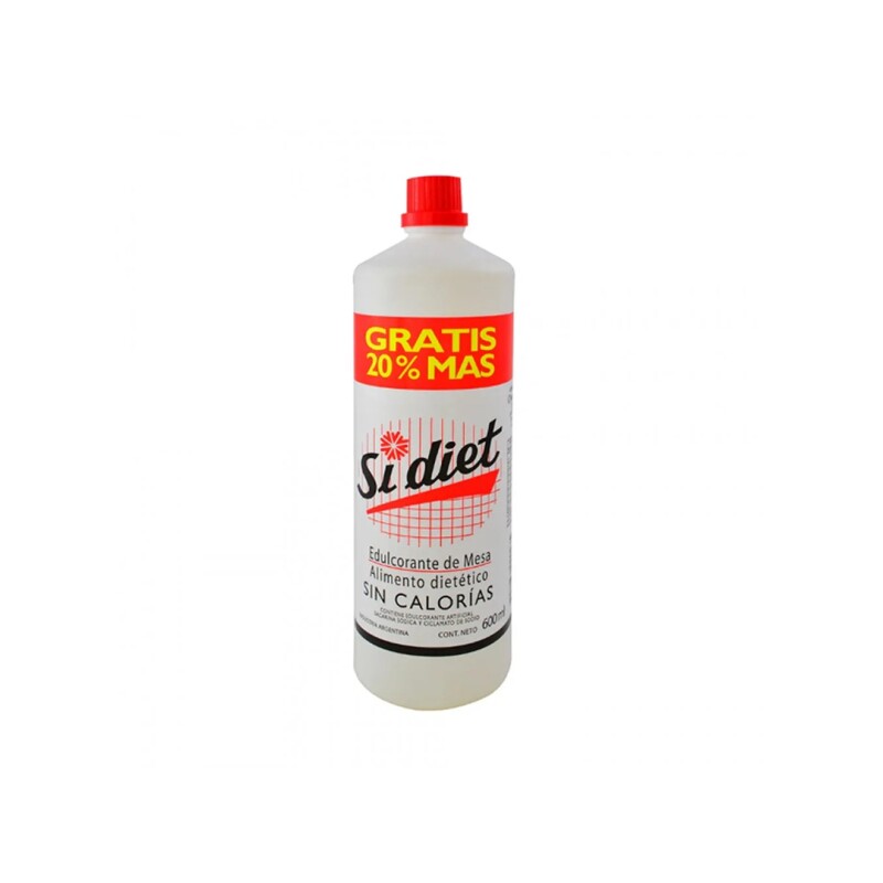 EDULCORANTE SI DIET 600ML Edulcorante Si Diet 600ml