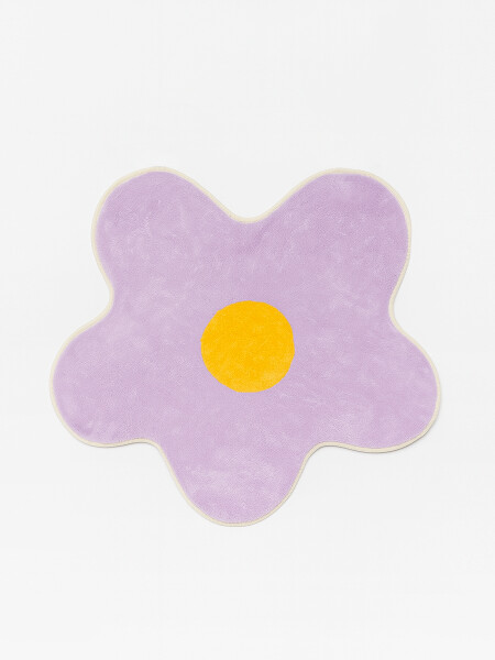 ALFOMBRA MARGARITA LILA VIOLETA