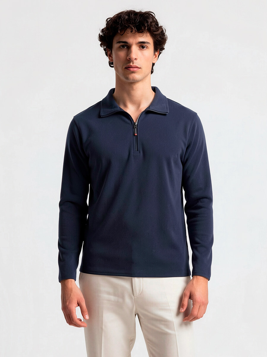 SWEATER BOTTI OUTLET - Azul Marino 