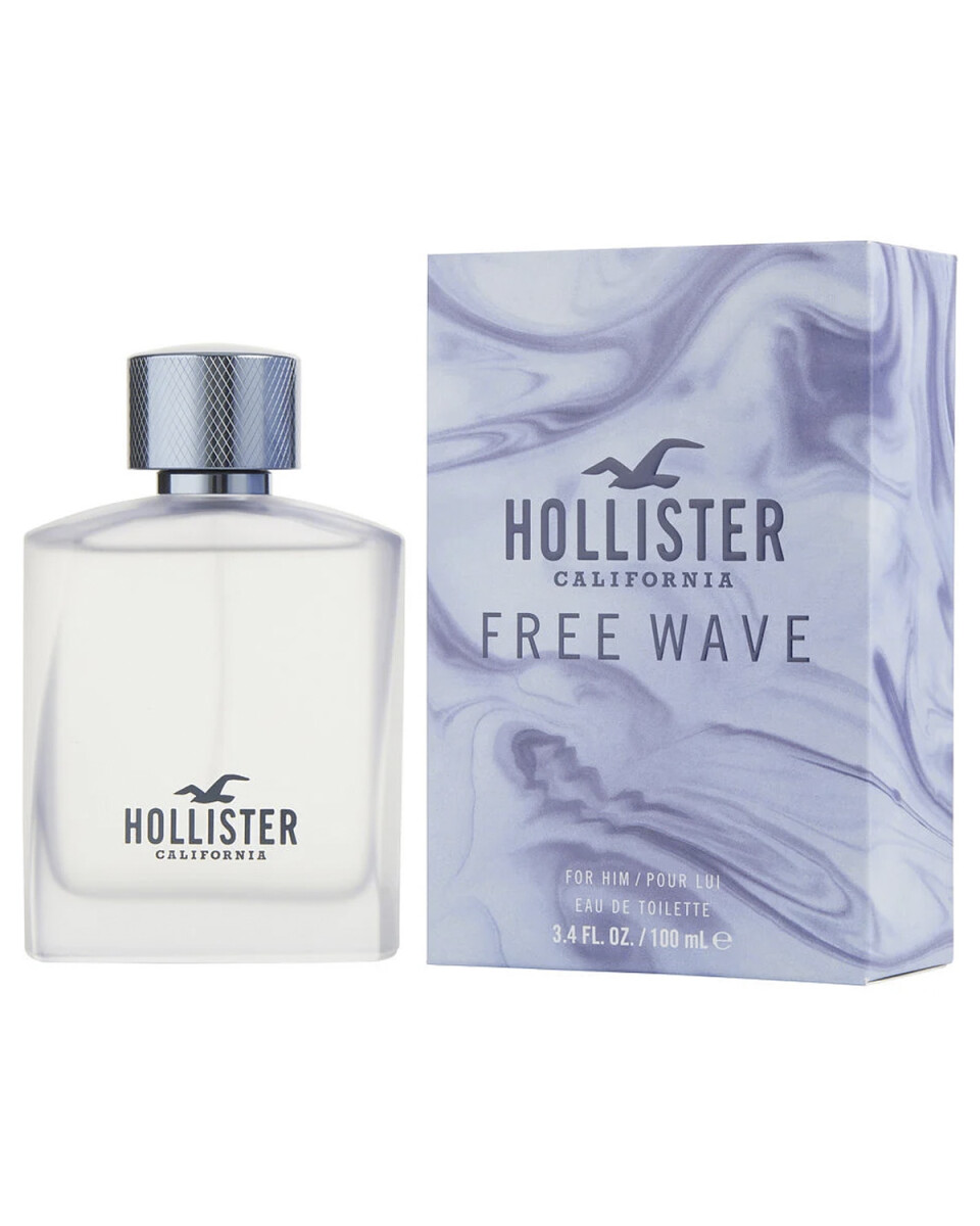 Perfume Hollister Free Wave for Him EDT 100ml Original 