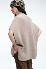 CHALECO PONCHO Camel